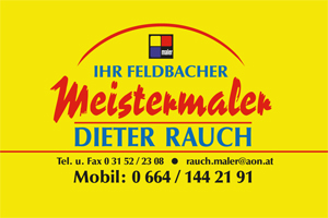 Visitenkarte Rauch Malermeister